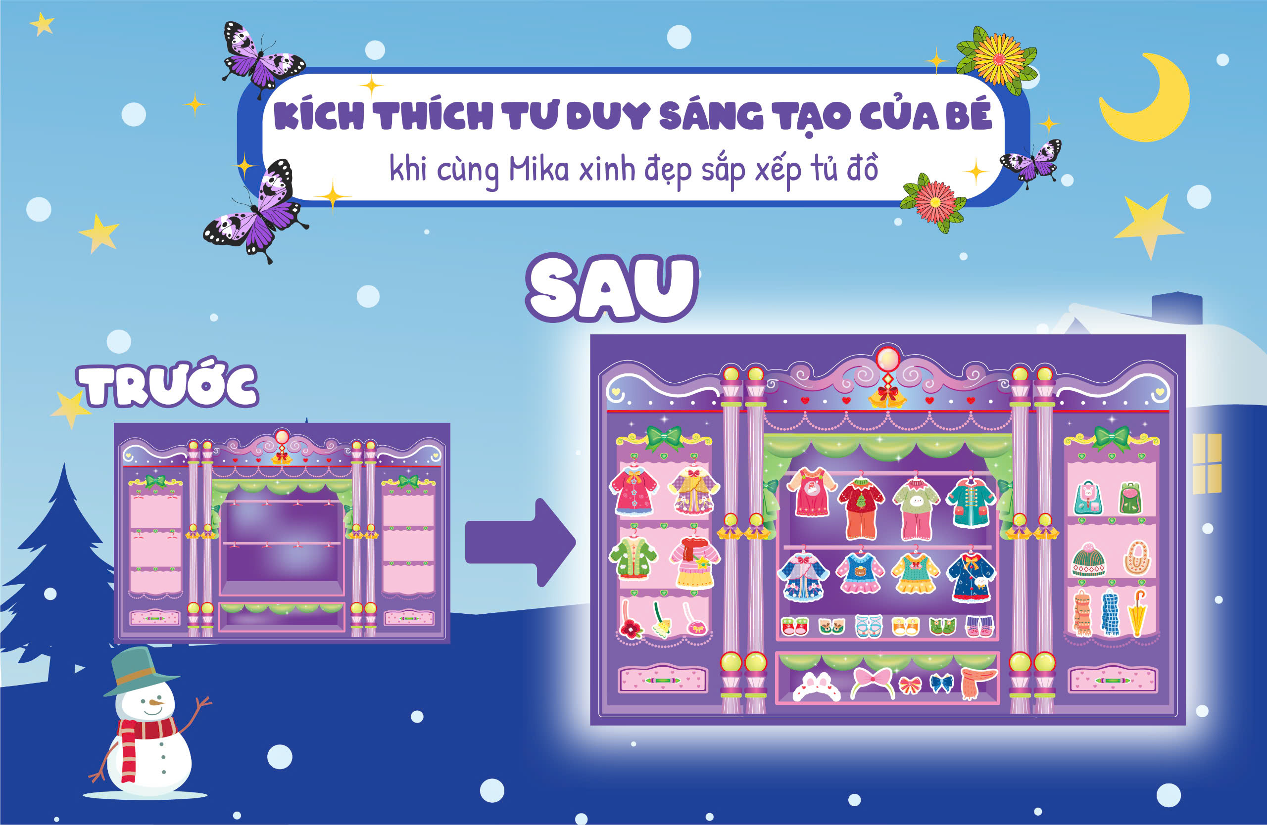 trò chơi sắp xếp tủ đồ cùng mika xinh đẹp - thời trang và phụ kiện mùa đông ấm áp - Ảnh 5