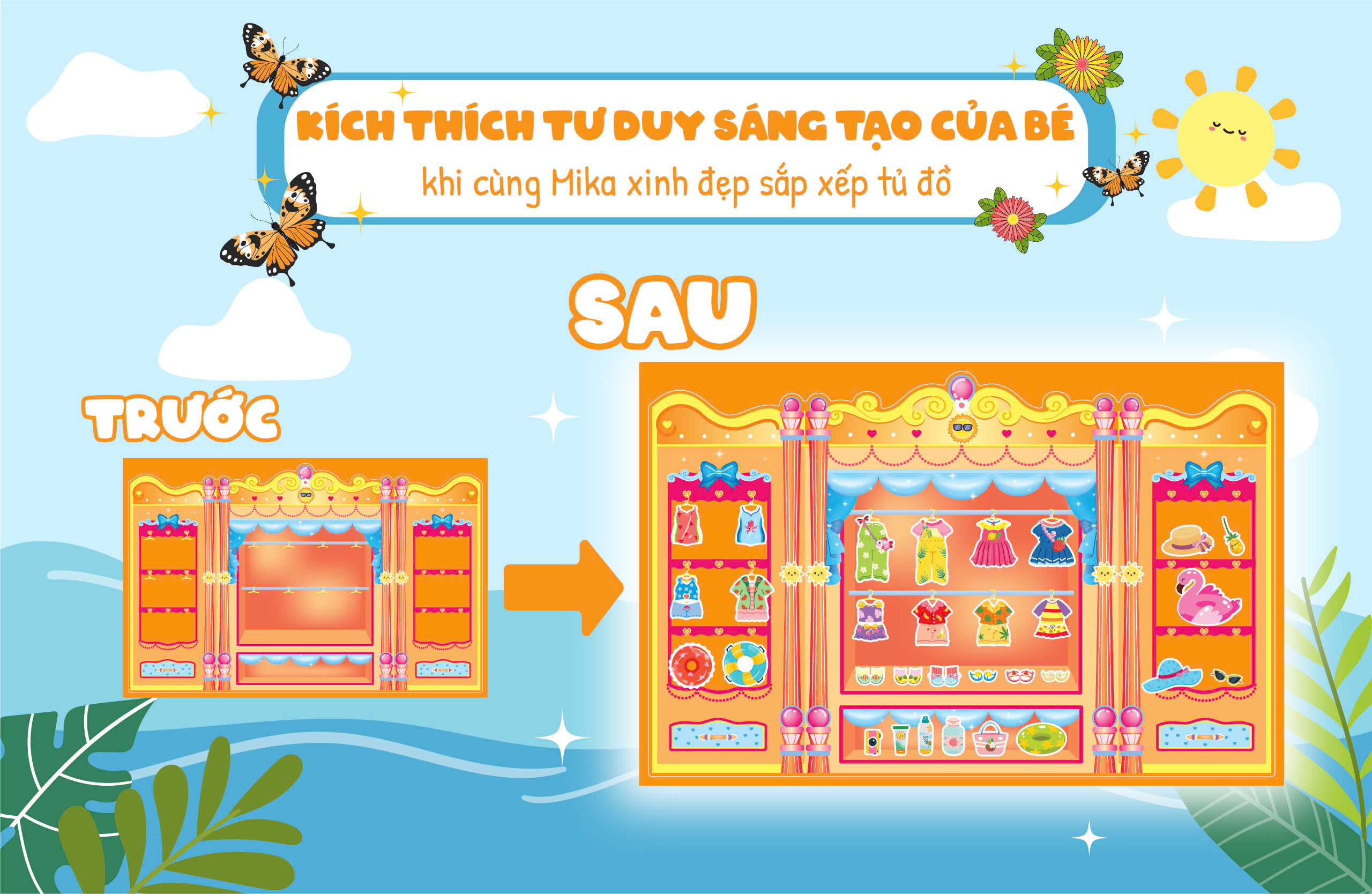 trò chơi sắp xếp tủ đồ cùng mika xinh đẹp - thời trang và phụ kiện mùa hè sôi động - Ảnh 3
