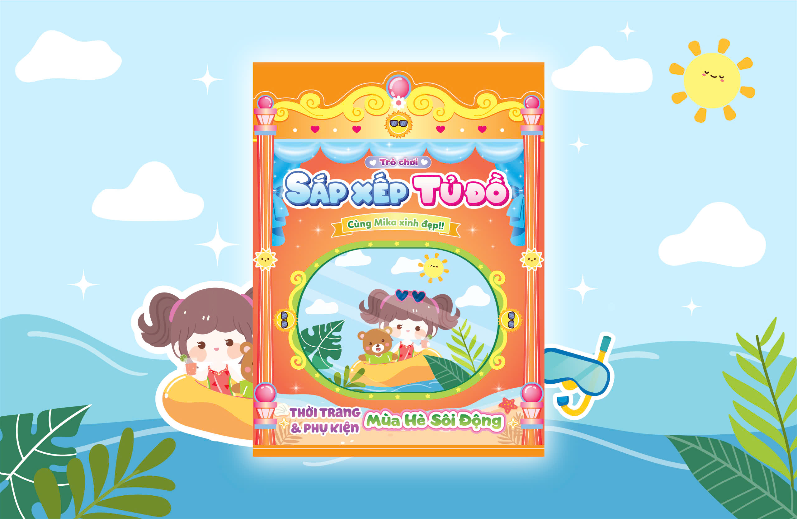 trò chơi sắp xếp tủ đồ cùng mika xinh đẹp - thời trang và phụ kiện mùa hè sôi động - Ảnh 4
