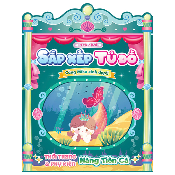 trò chơi sắp xếp tủ đồ cùng mika xinh đẹp - thời trang và phụ kiện nàng tiên cá - Ảnh 2