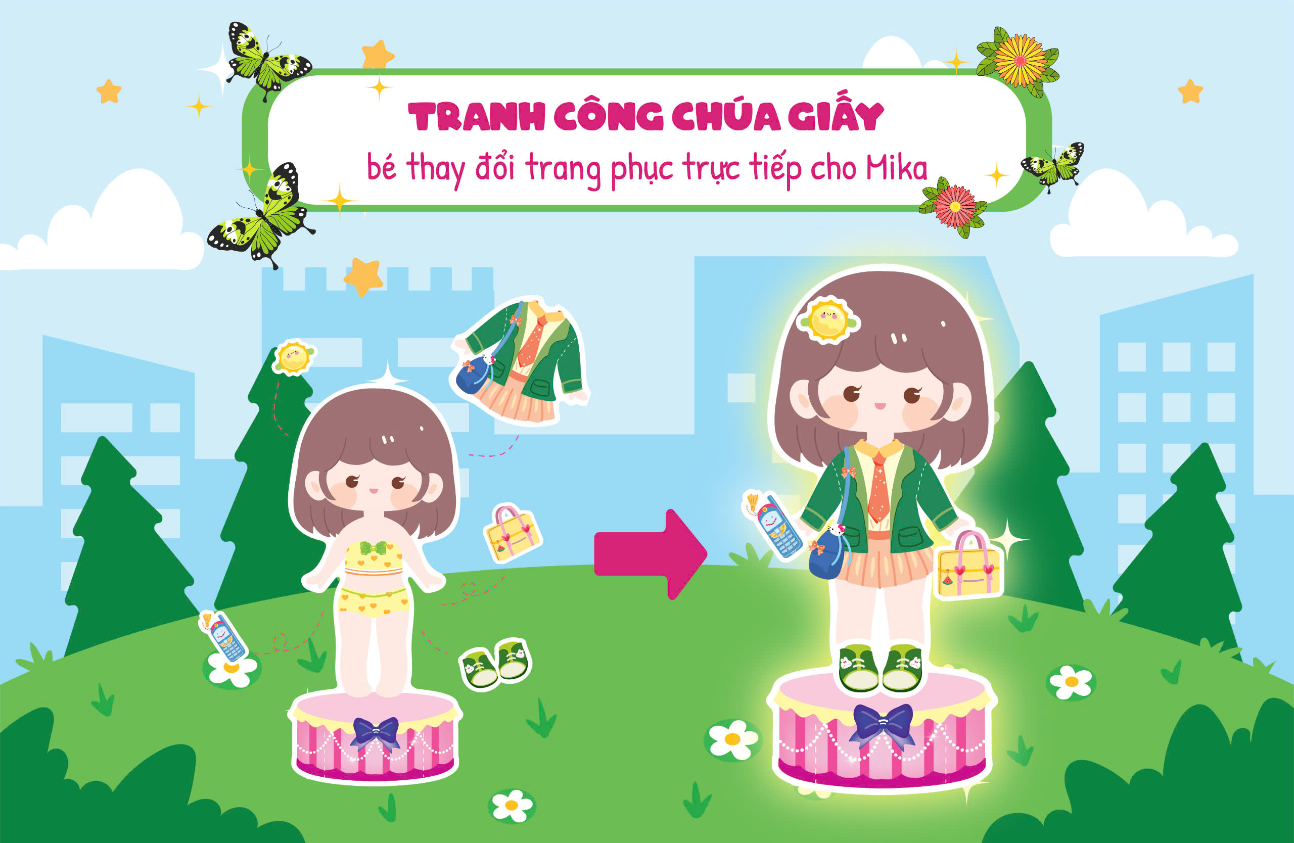 trò chơi sắp xếp tủ đồ cùng mika xinh đẹp - thời trang và phụ kiện nữ sinh trung học - Ảnh 5