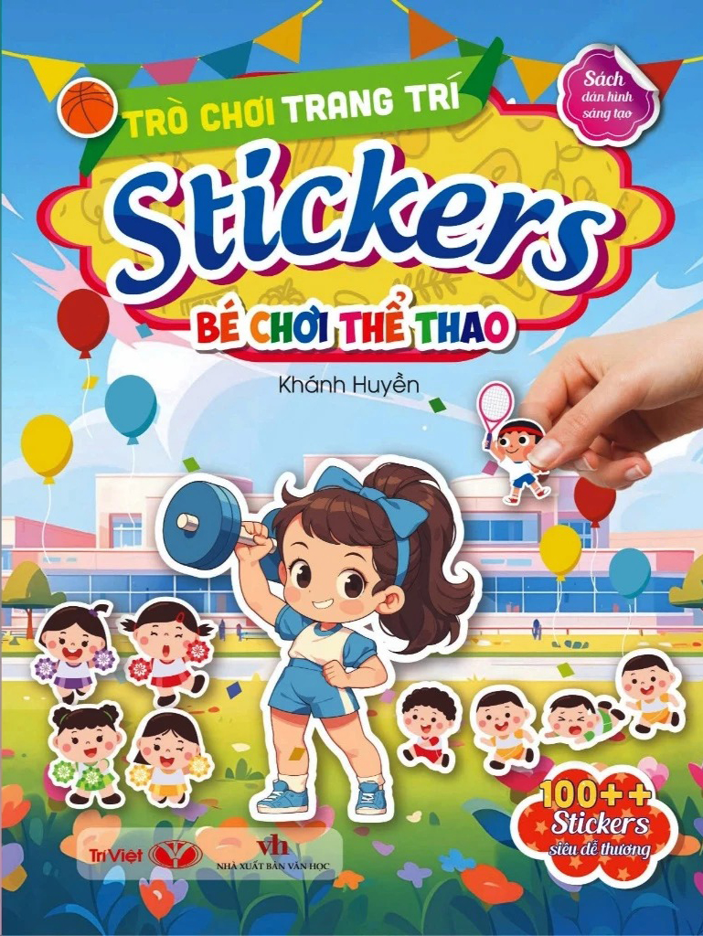 Trò Chơi Trang Trí Stickers - Bé Chơi Thể Thao - Ảnh 2