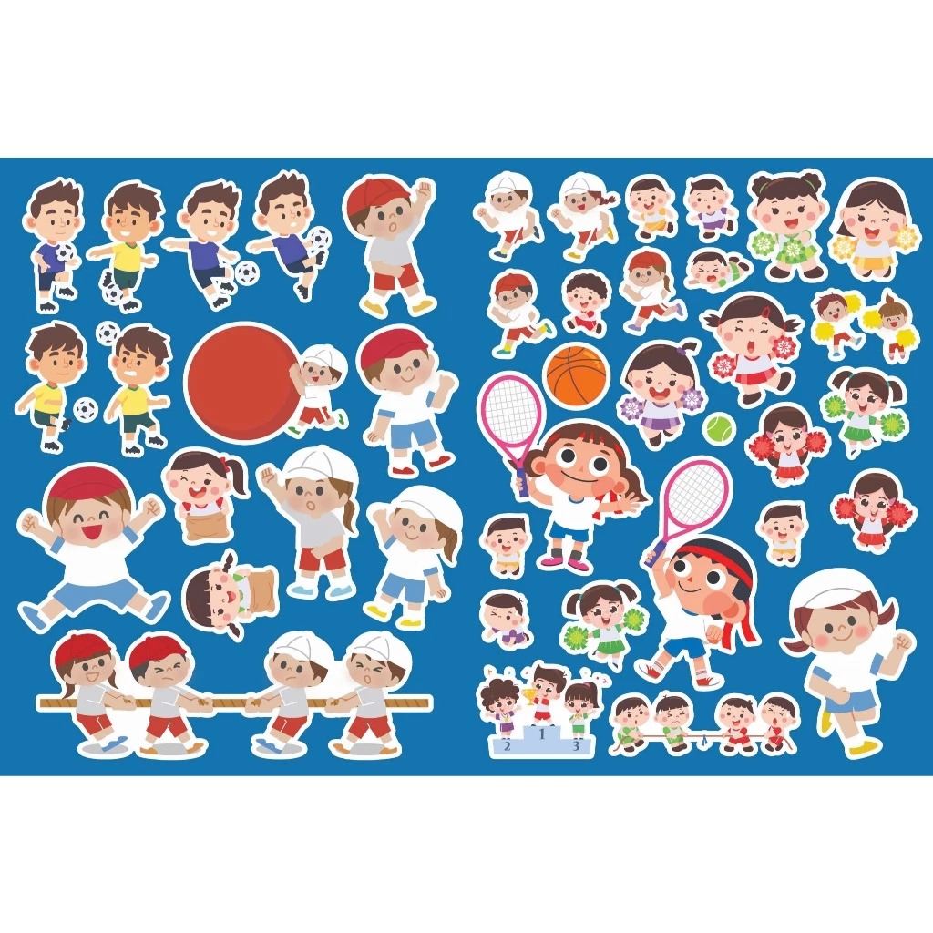 Trò Chơi Trang Trí Stickers - Bé Chơi Thể Thao - Ảnh 3