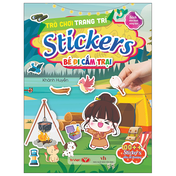 Trò Chơi Trang Trí Stickers - Bé Đi Cắm Trại