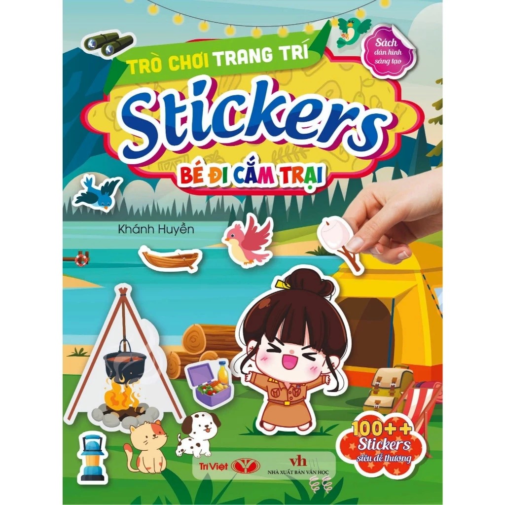 Trò Chơi Trang Trí Stickers - Bé Đi Cắm Trại - Ảnh 2