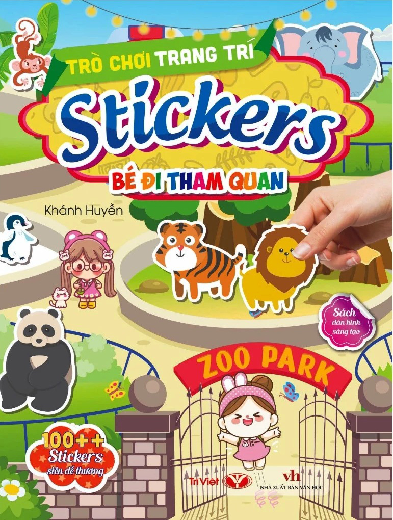 Tro Choi Trang Tri Stickers - Be Di Tham Quan - Ảnh 2