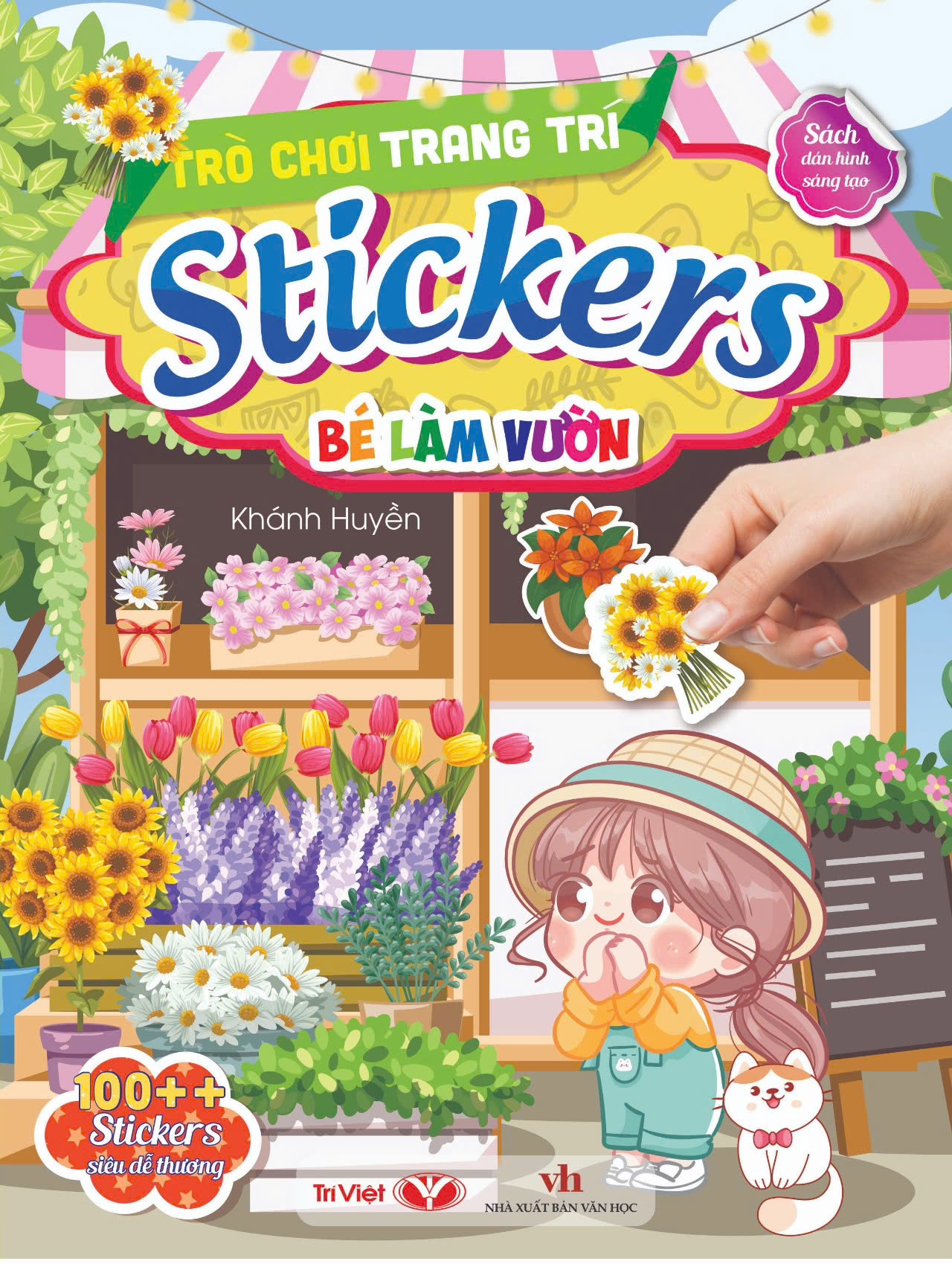 Trò Chơi Trang Trí Stickers - Bé Làm Vườn - Ảnh 2