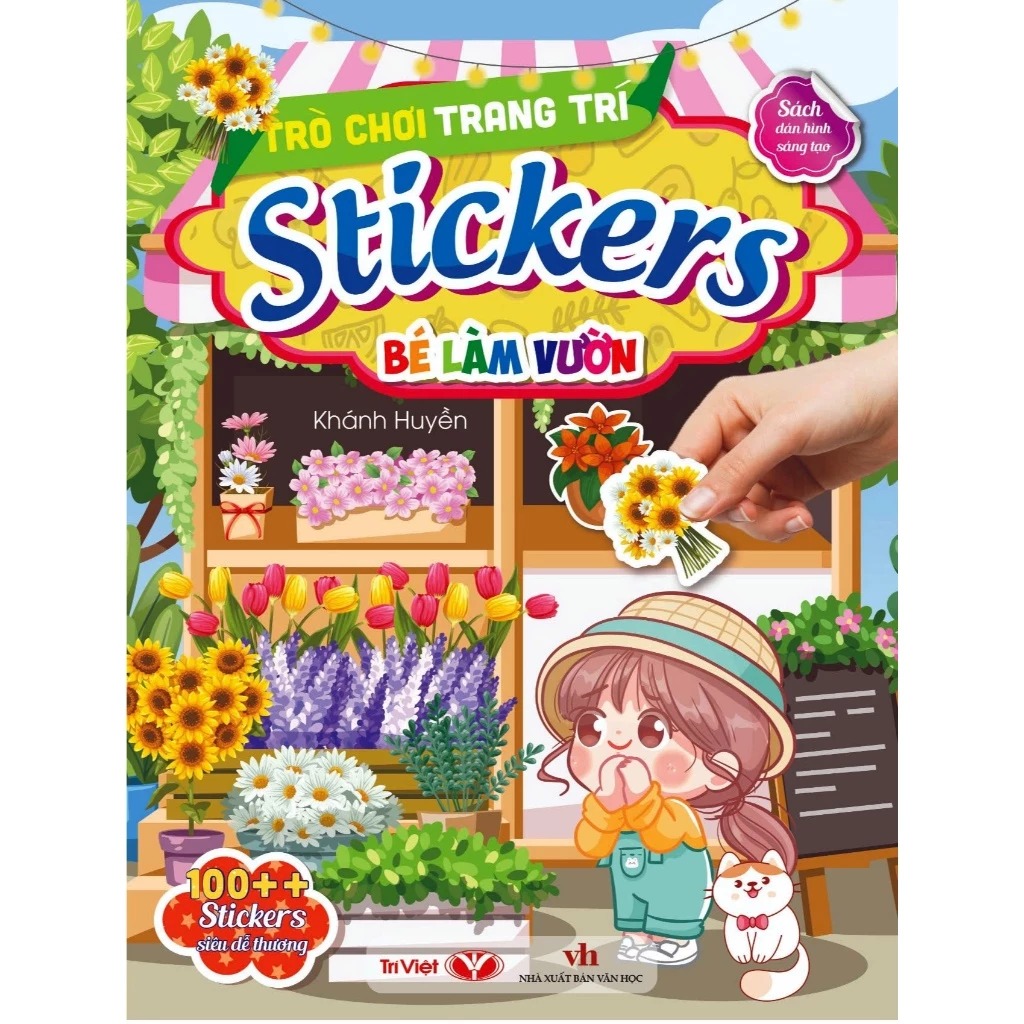 Trò Chơi Trang Trí Stickers - Bé Làm Vườn - Ảnh 3