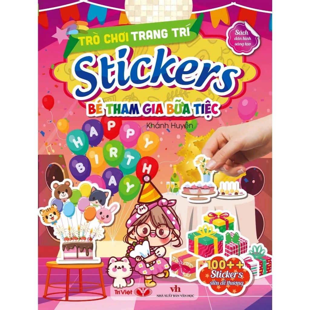 Tro Choi Trang Tri Stickers - Be Tham Gia Bua Tiec - Ảnh 3