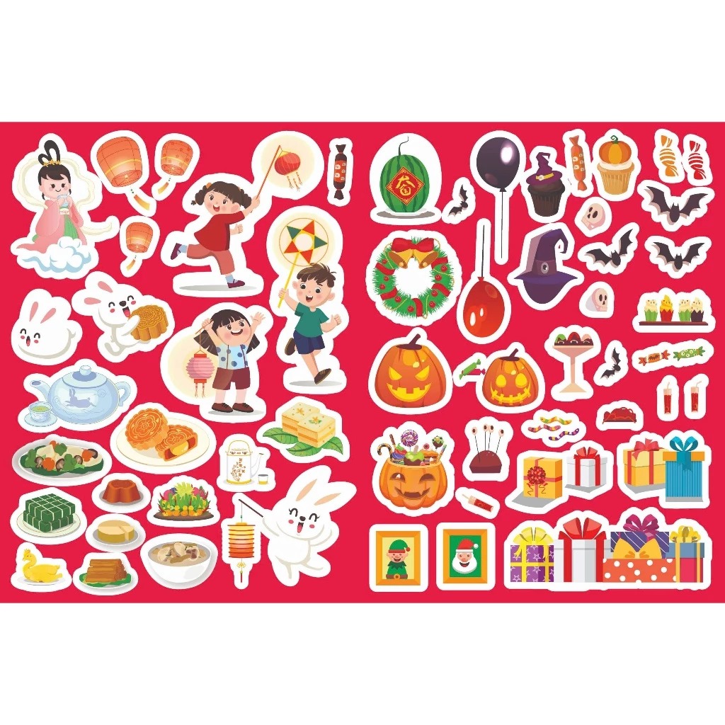 Trò Chơi Trang Trí Stickers - Bé Vui Chơi Lễ Hội - Ảnh 3