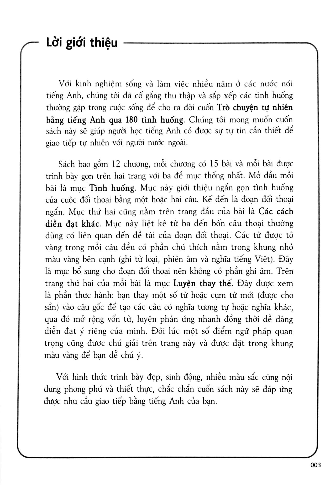 trò chuyện tự nhiên bằng tiếng anh qua 180 tình huống - Ảnh 2