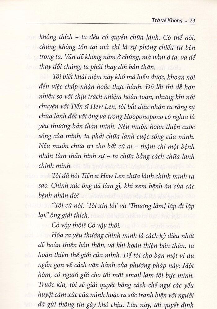 trở về không - trải nghiệm ho'oponopono - Ảnh 10
