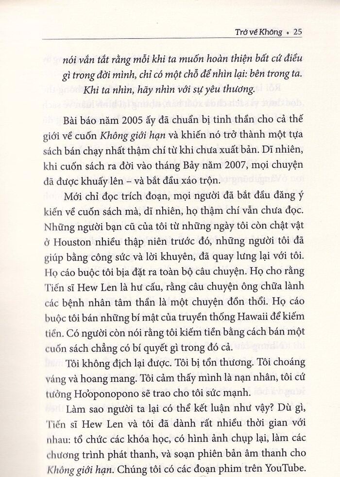 trở về không - trải nghiệm ho'oponopono - Ảnh 12