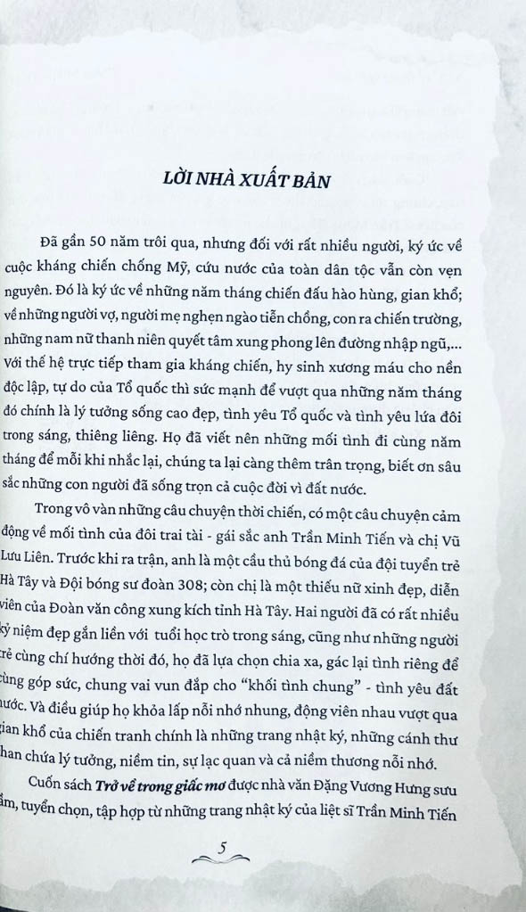 trở về trong giấc mơ (tái bản 2024) - Ảnh 3