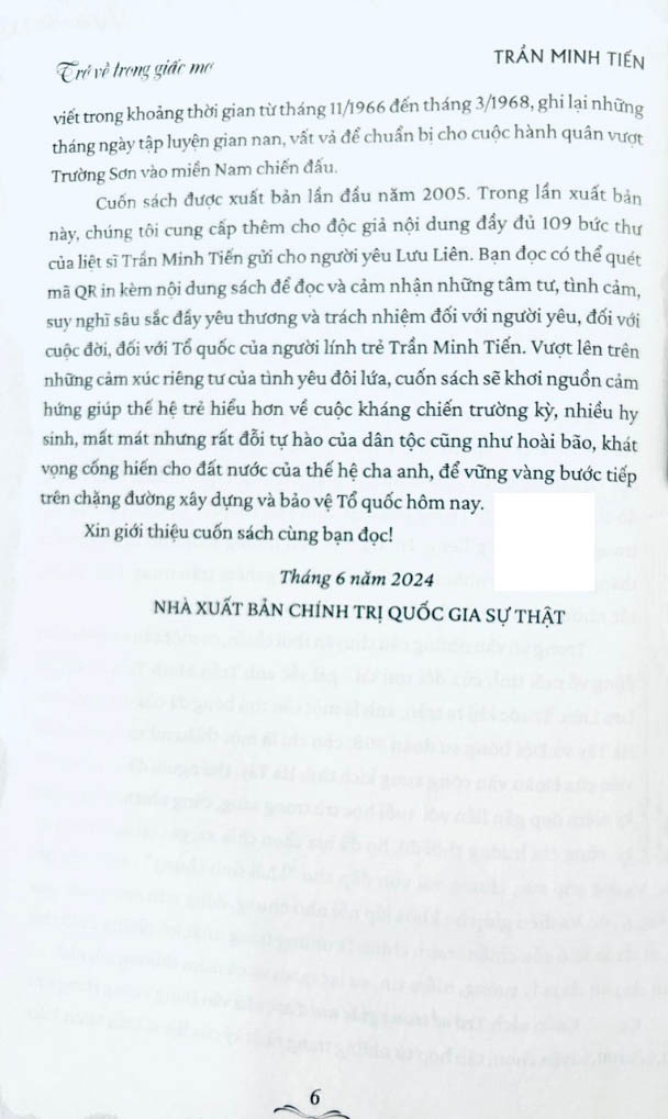 trở về trong giấc mơ (tái bản 2024) - Ảnh 4
