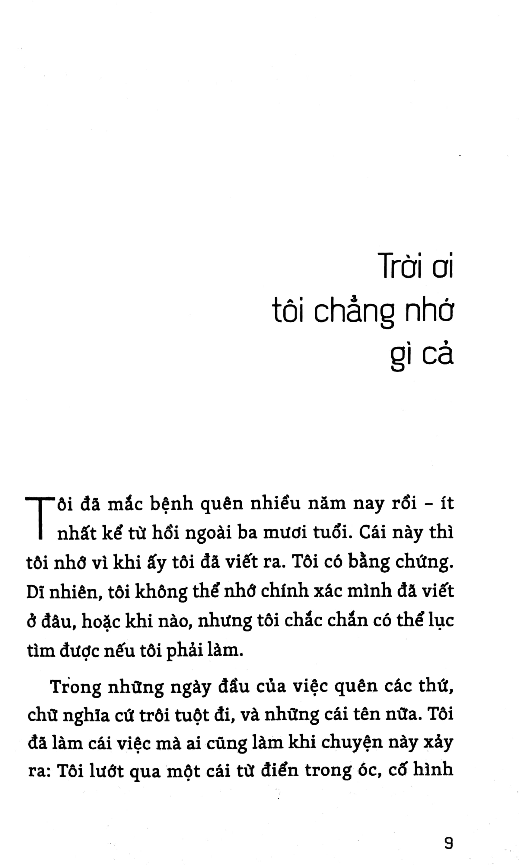 trời ơi, tôi chẳng nhớ gì cả - Ảnh 2