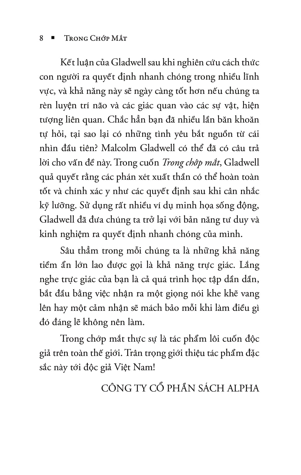 trong chớp mắt - blink (tái bản 2023) - Ảnh 8