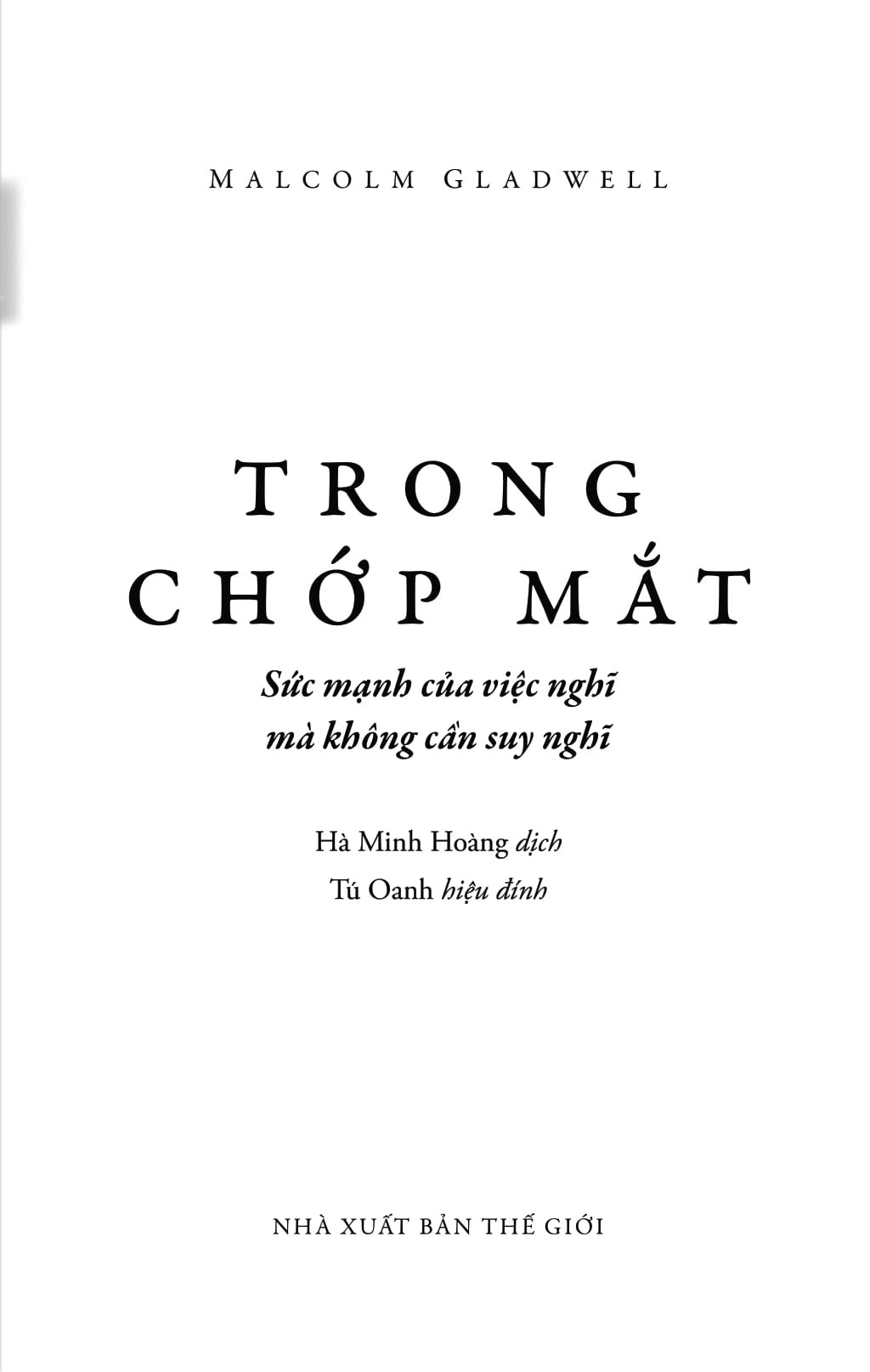 trong chớp mắt - blink (tái bản 2024) - Ảnh 3