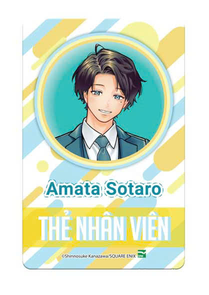 trong công sở, ngoài đời tư - on & off - tập 1 - bản sưu tầm - tặng kèm bookmark nhựa trong + huy hiệu kim loại + lenticular card + set keychain switch + thẻ staff - Ảnh 7