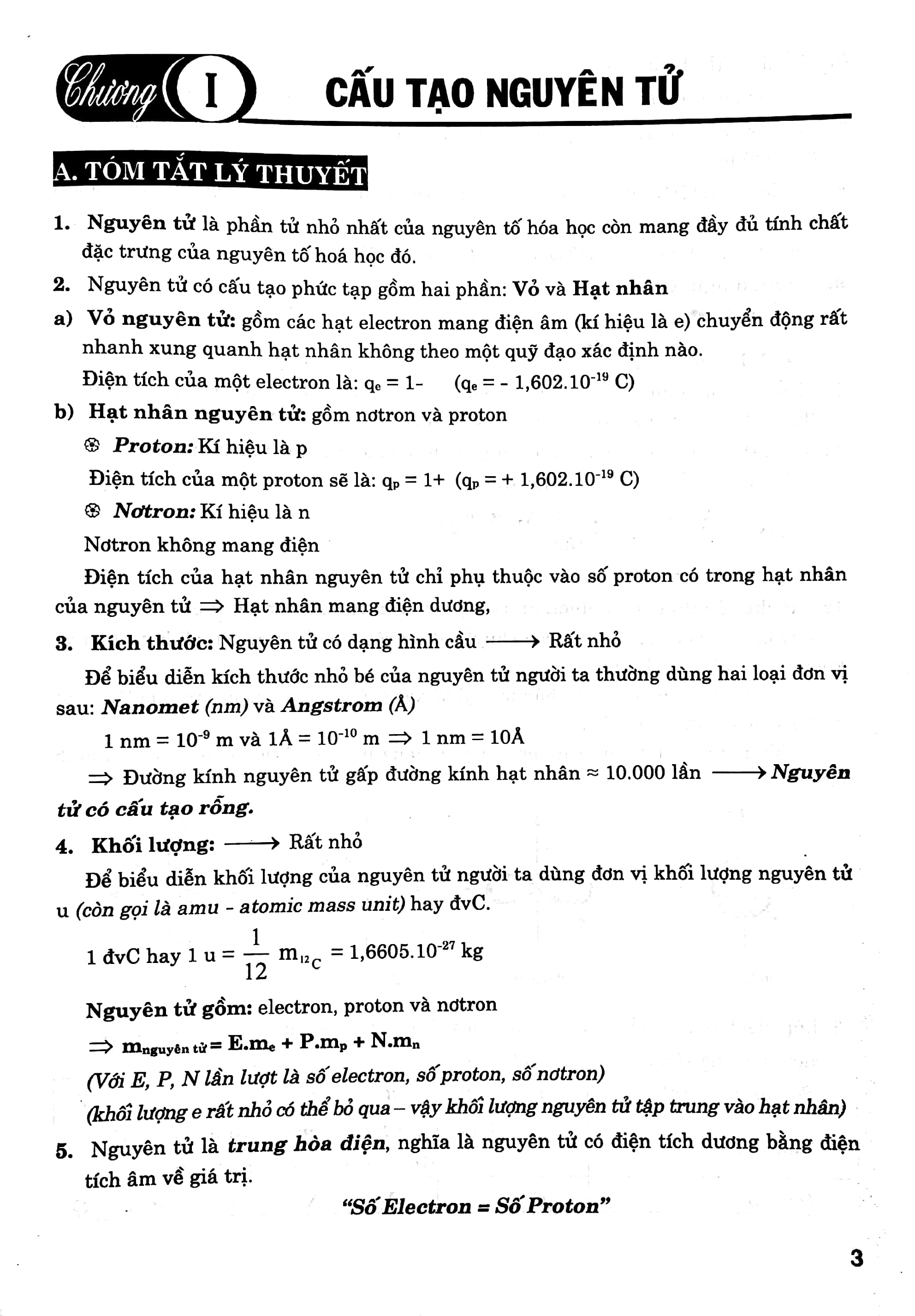 trọng tâm kiến thức hóa học 10 (biên soạn theo chương trình gdpt mới) - Ảnh 4