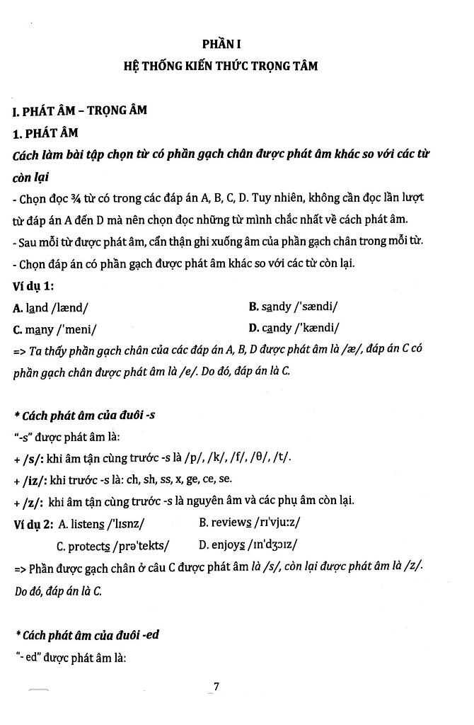 Trọng Tâm Kiến Thức Ôn Thi Vào 10 - Môn Tiếng Anh - Ảnh 11