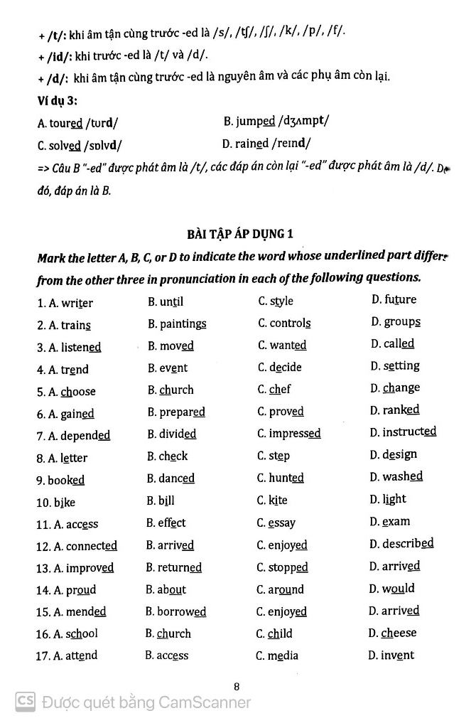Trọng Tâm Kiến Thức Ôn Thi Vào 10 - Môn Tiếng Anh - Ảnh 13