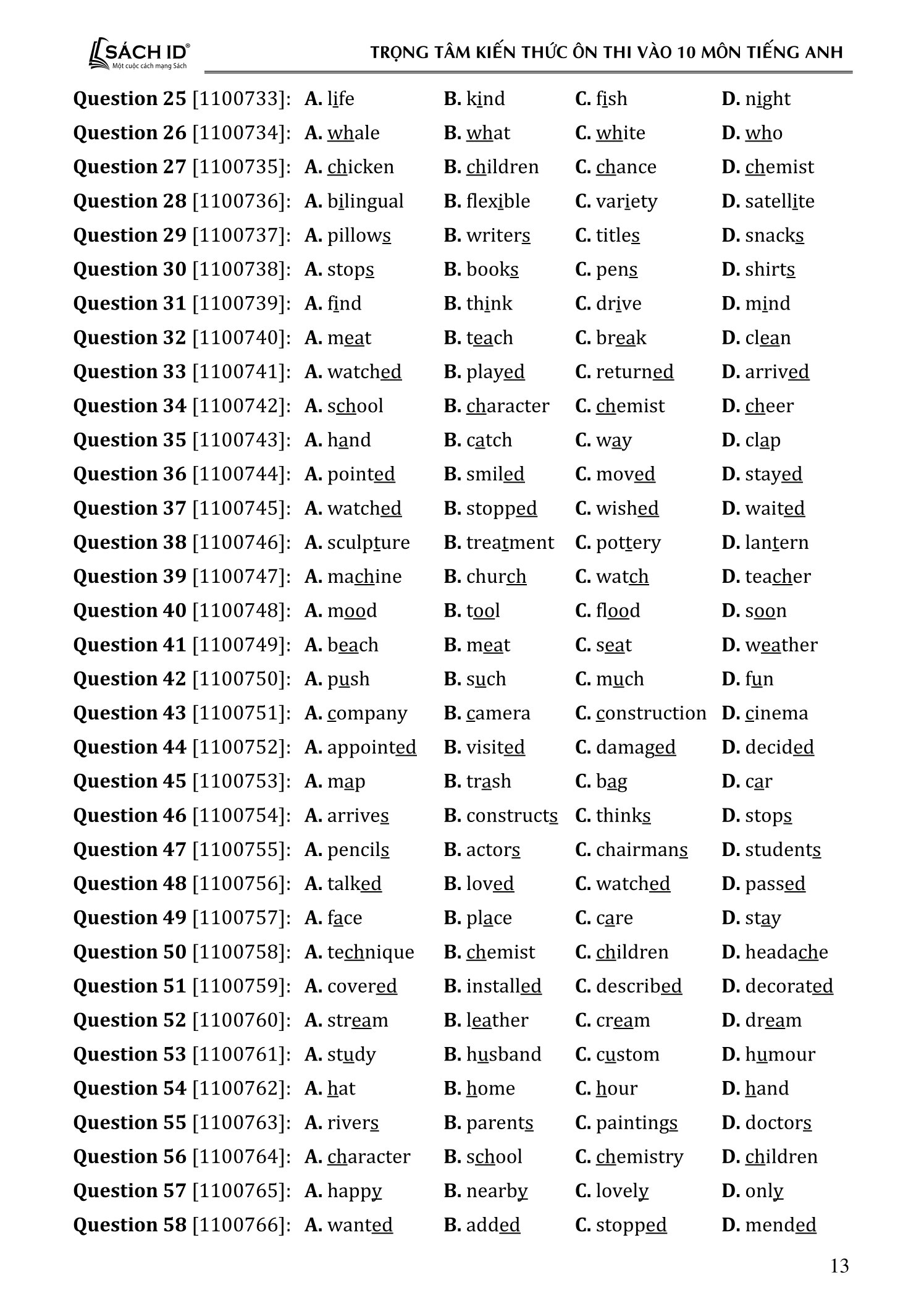 Trọng Tâm Kiến Thức Ôn Thi Vào 10 - Môn Tiếng Anh - Ảnh 18