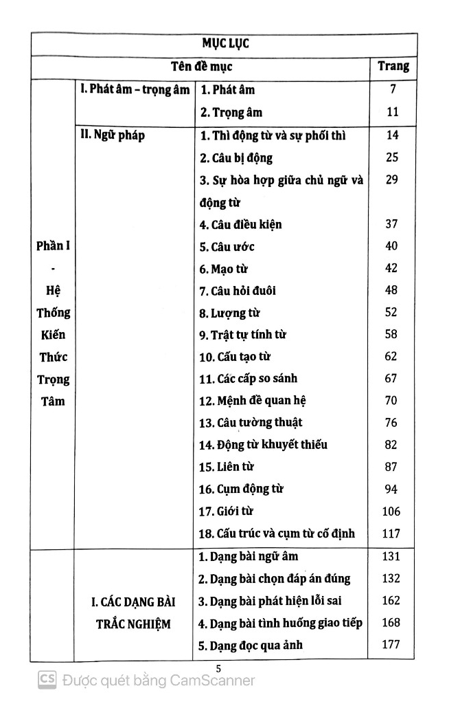 Trọng Tâm Kiến Thức Ôn Thi Vào 10 - Môn Tiếng Anh - Ảnh 7
