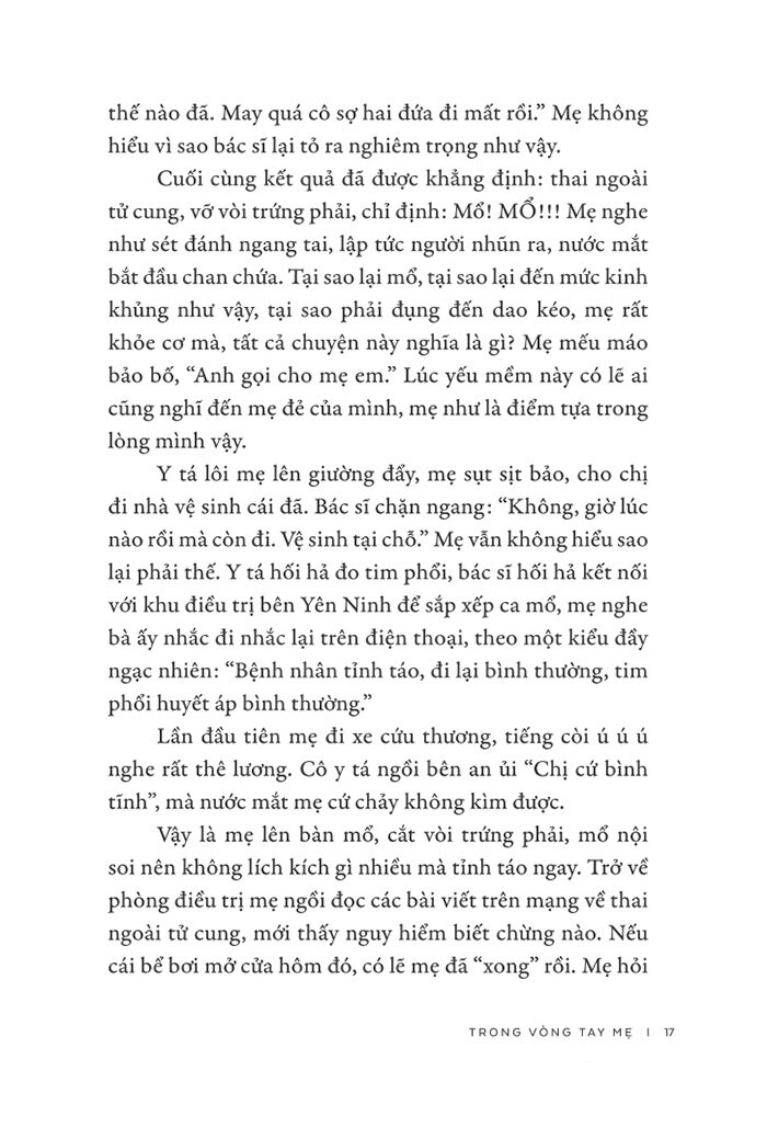 trong vòng tay mẹ - Ảnh 3