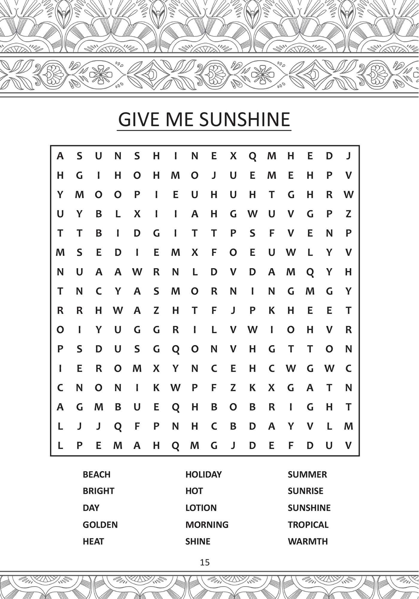 tropical coloring book & word search - Ảnh 3