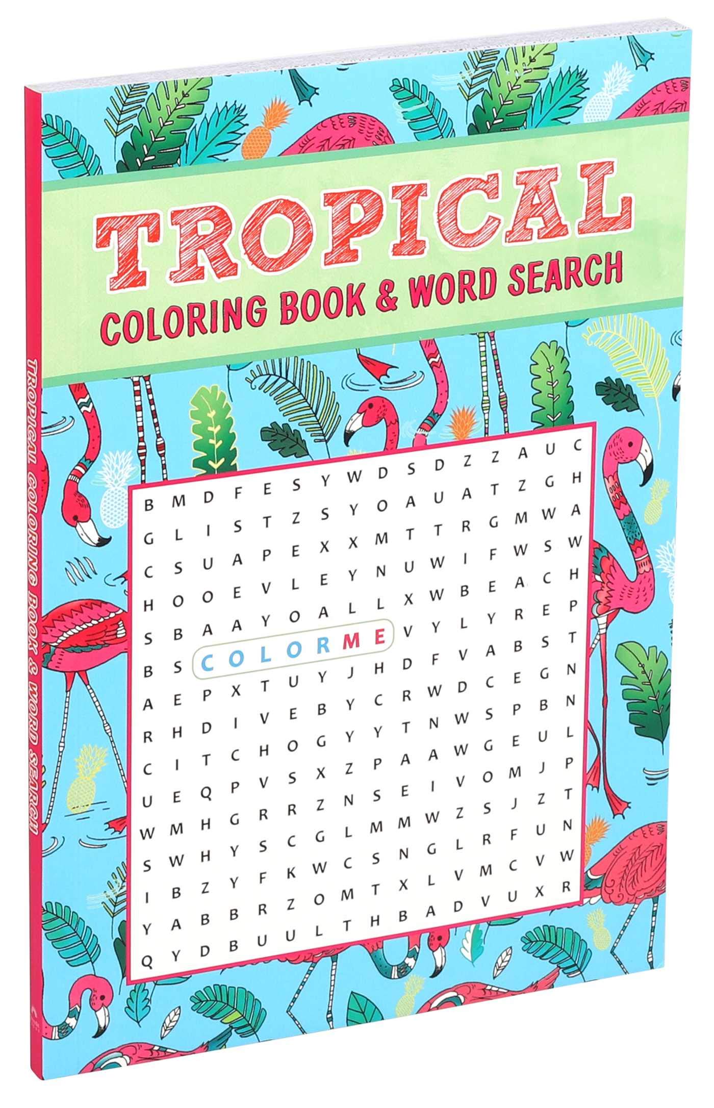 tropical coloring book & word search - Ảnh 8