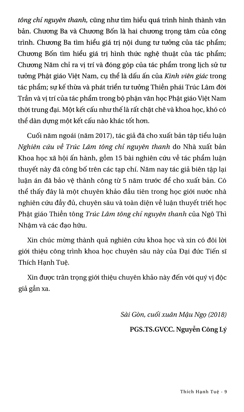 trúc lâm tông chỉ nguyên thanh trong văn học phật giáo việt nam - Ảnh 5