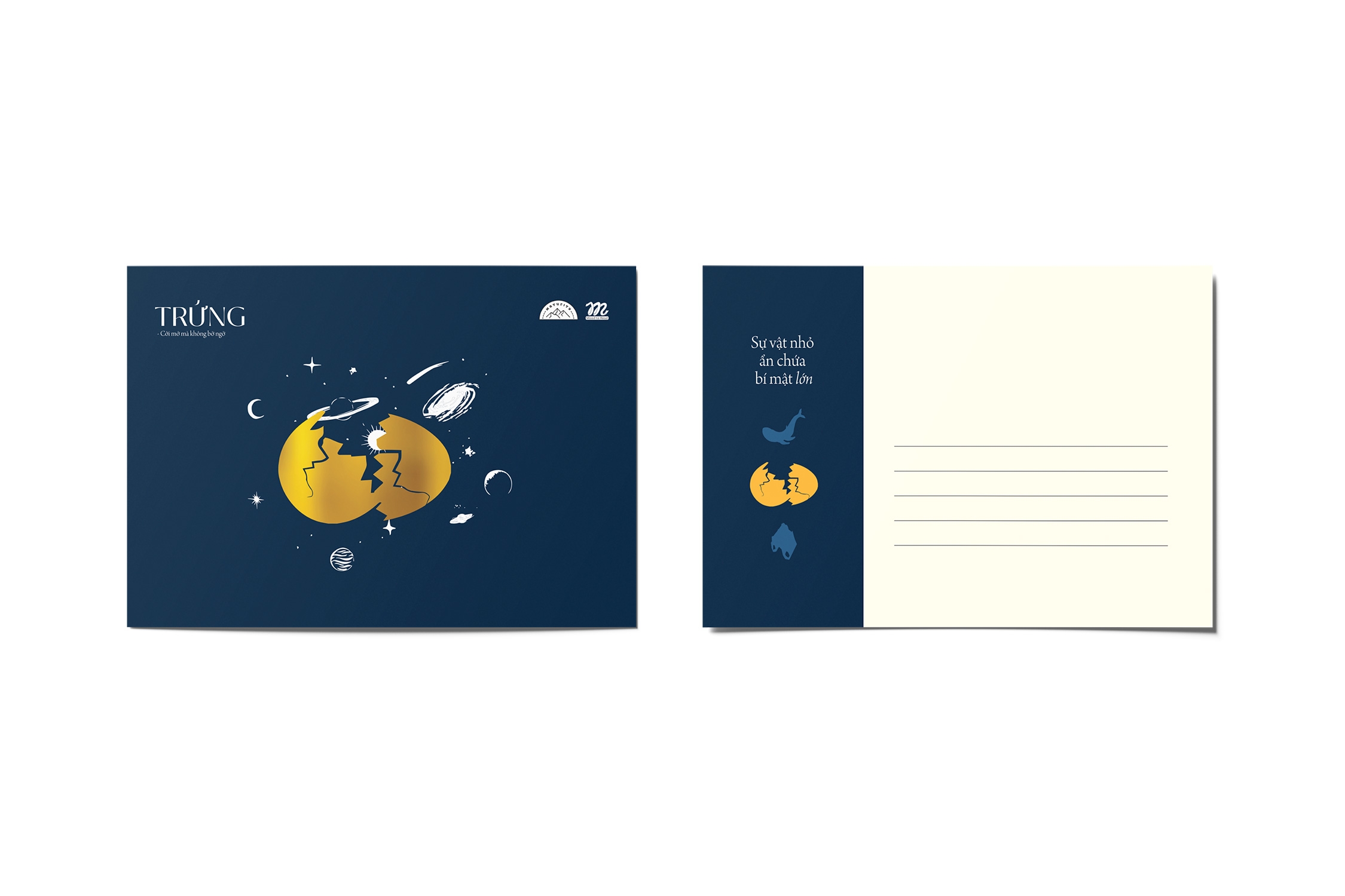 trứng - cởi mở mà không bỡ ngỡ - tặng kèm postcard cứng, ép nhũ - Ảnh 4