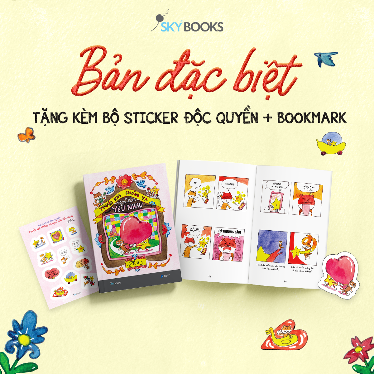 Trước Khi Chúng Ta Ngỏ Lời Yêu Nhau - Bản Đặc Biệt - Tặng Kèm Bookmark + Sticker Độc Quyền - Ảnh 2