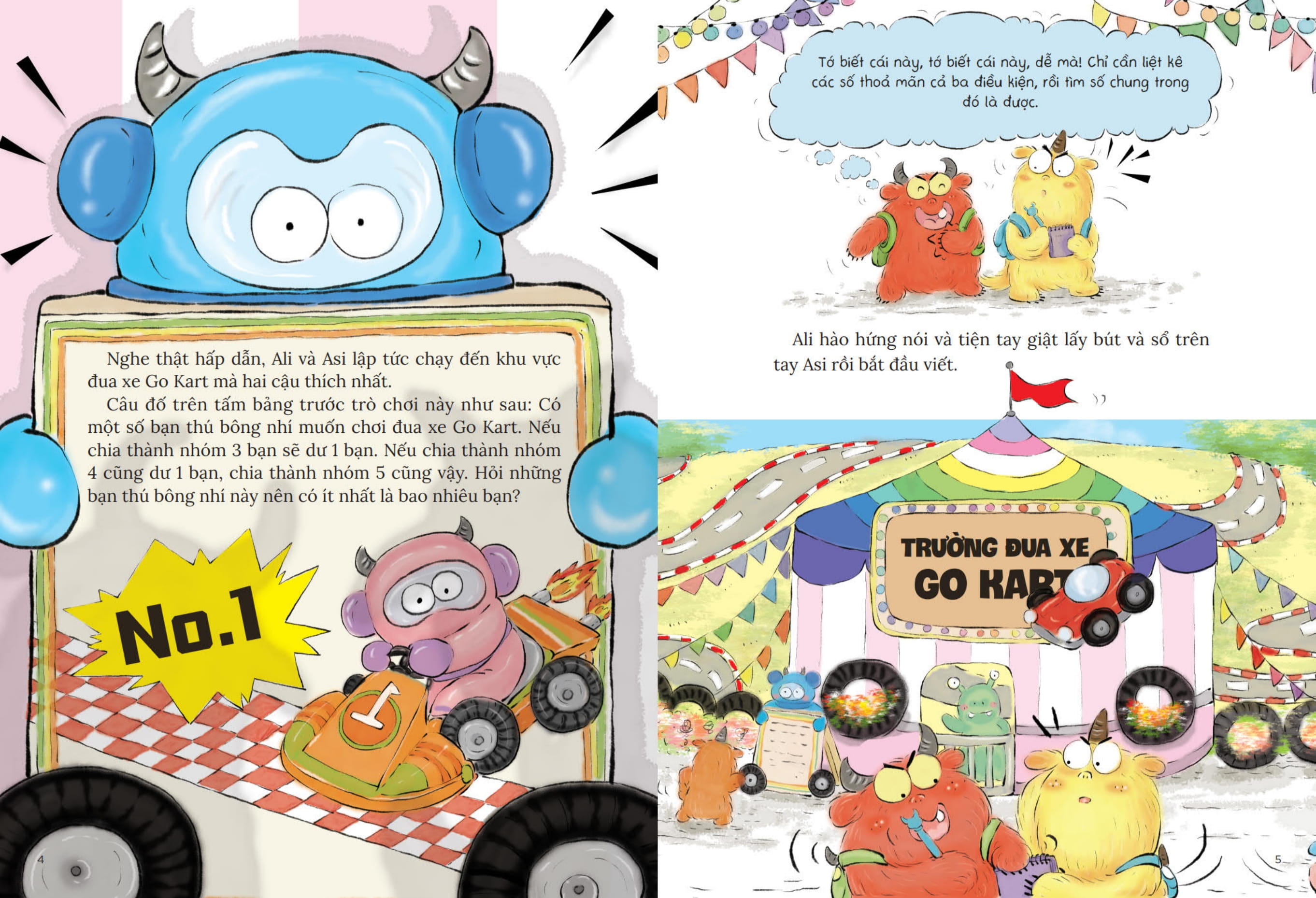 trường học biết tuốt - tập 15 - công viên giải trí - định lí số dư - Ảnh 3