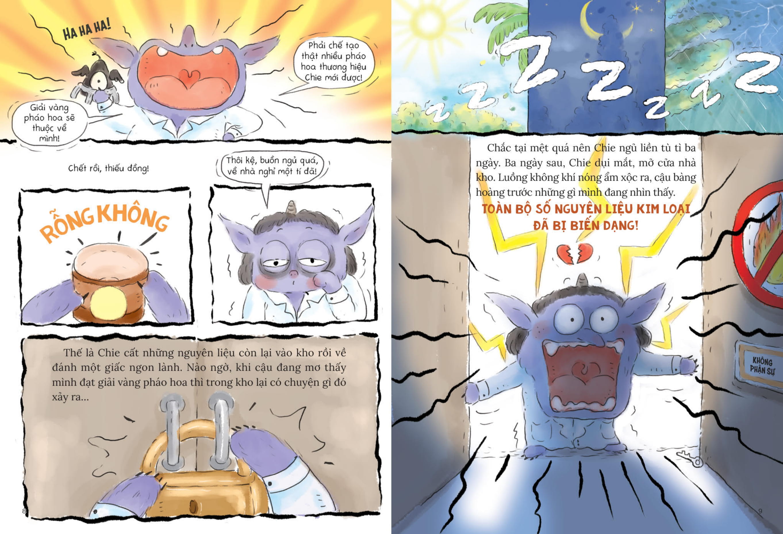 trường học biết tuốt - tập 4 - cuộc thi bắn pháo hoa - oxy hóa - Ảnh 5