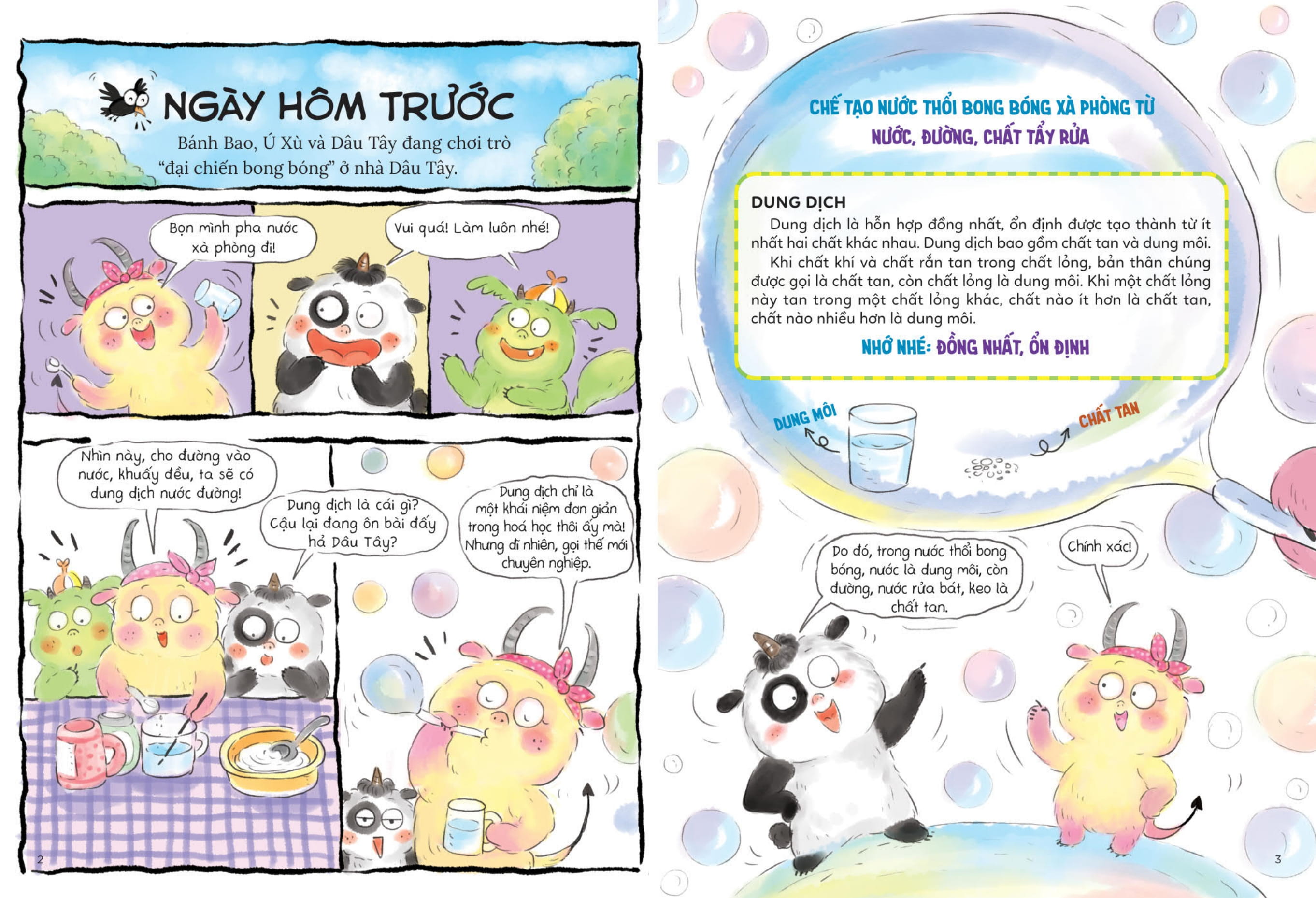 trường học biết tuốt - tập 5 - bí quyết làm đẹp - sự hoà tan - Ảnh 2