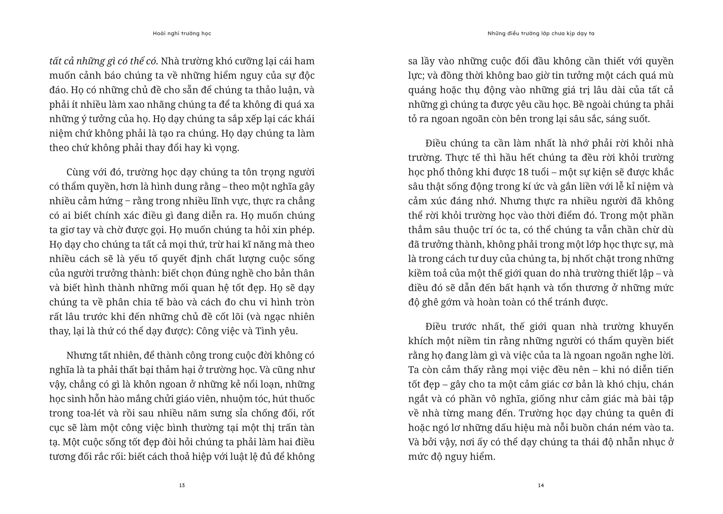 trường học cuộc đời - những điều trường lớp chưa kịp dạy ta - học cách sống cuộc đời tử tế và hạnh phúc - Ảnh 8