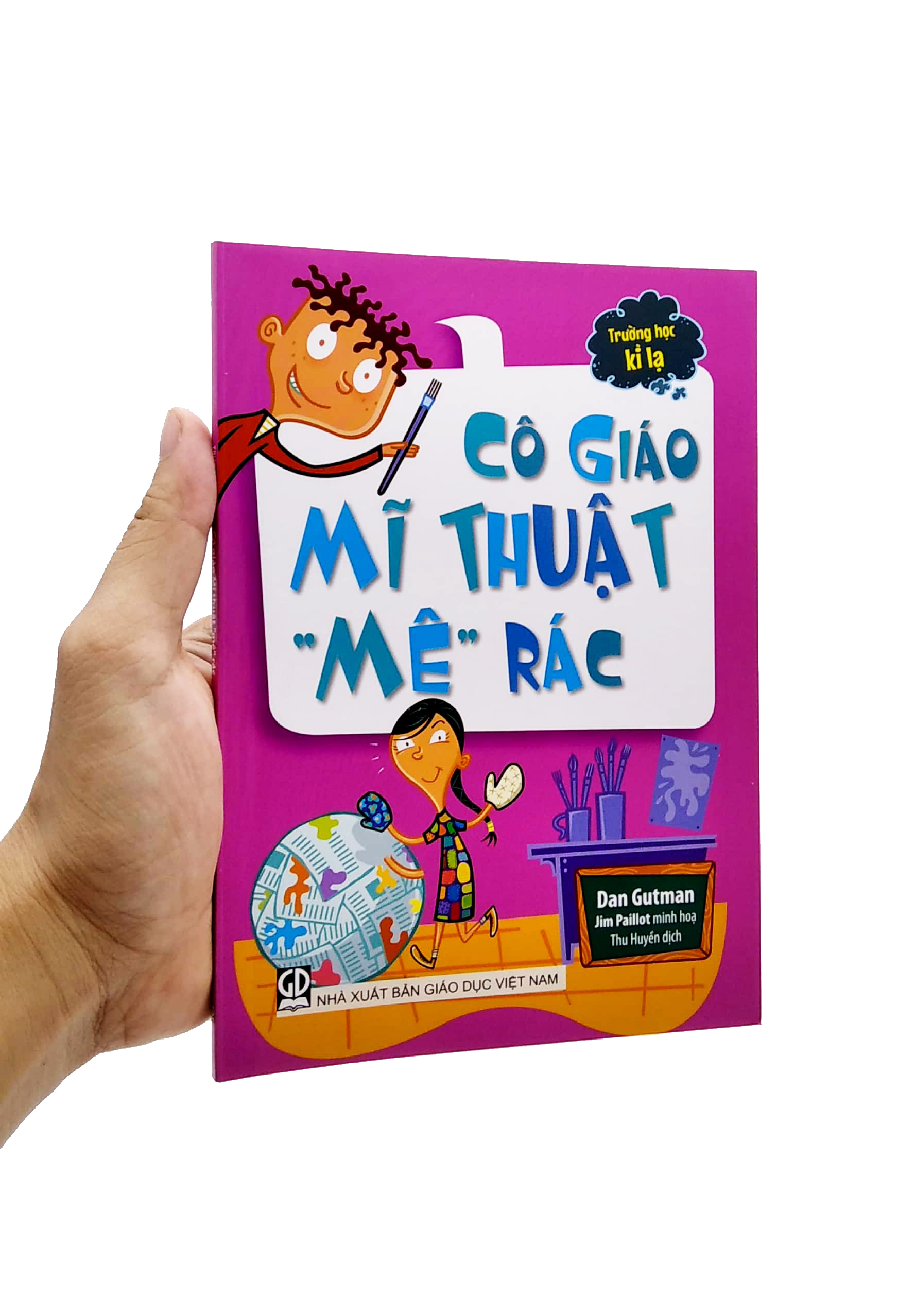 trường học kì lạ - cô giáo mĩ thuật “mê” rác - Ảnh 7