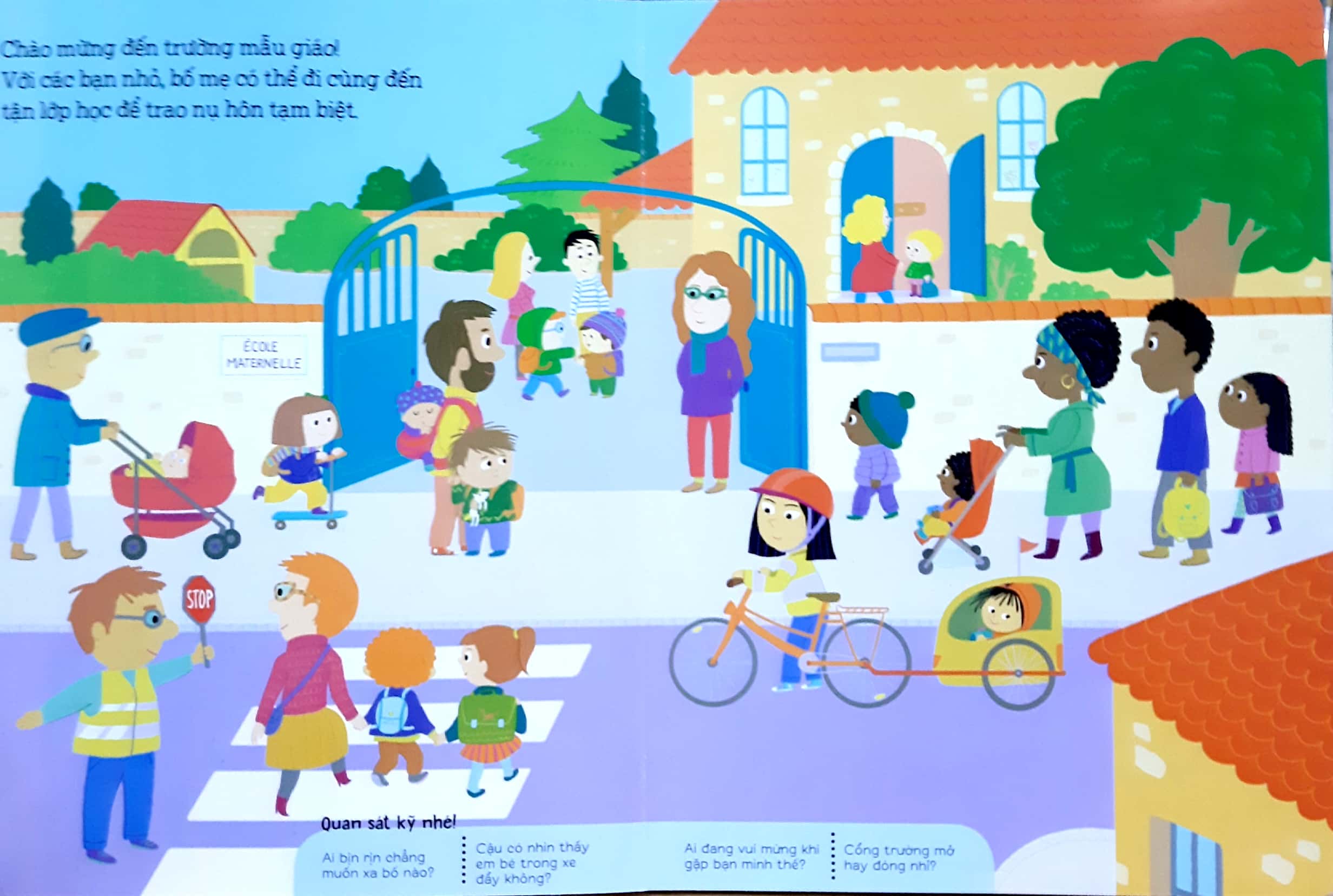 trường mẫu giáo vui sao - Ảnh 2