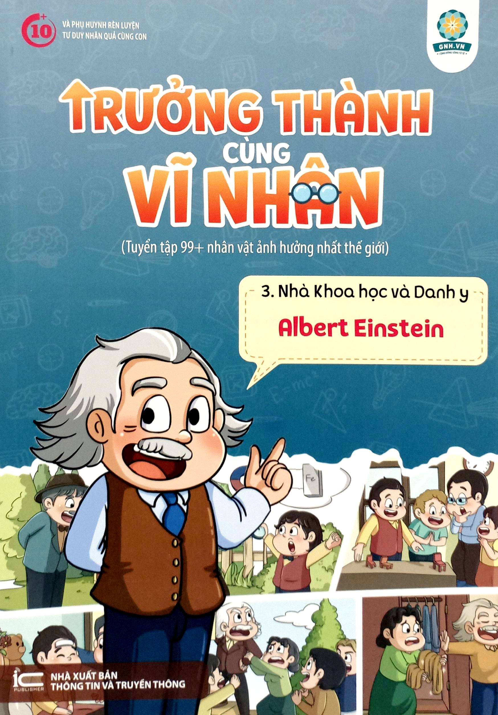 trưởng thành cùng vĩ nhân 3 - nhà khoa học và danh y - albert einstein - Ảnh 2