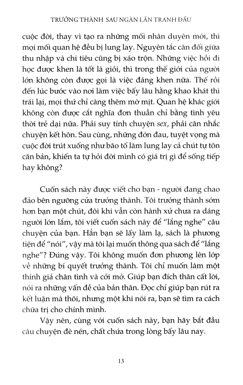 trưởng thành sau ngàn lần tranh đấu (tái bản 2018) - Ảnh 10
