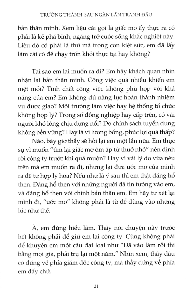 trưởng thành sau ngàn lần tranh đấu (tái bản 2018) - Ảnh 17