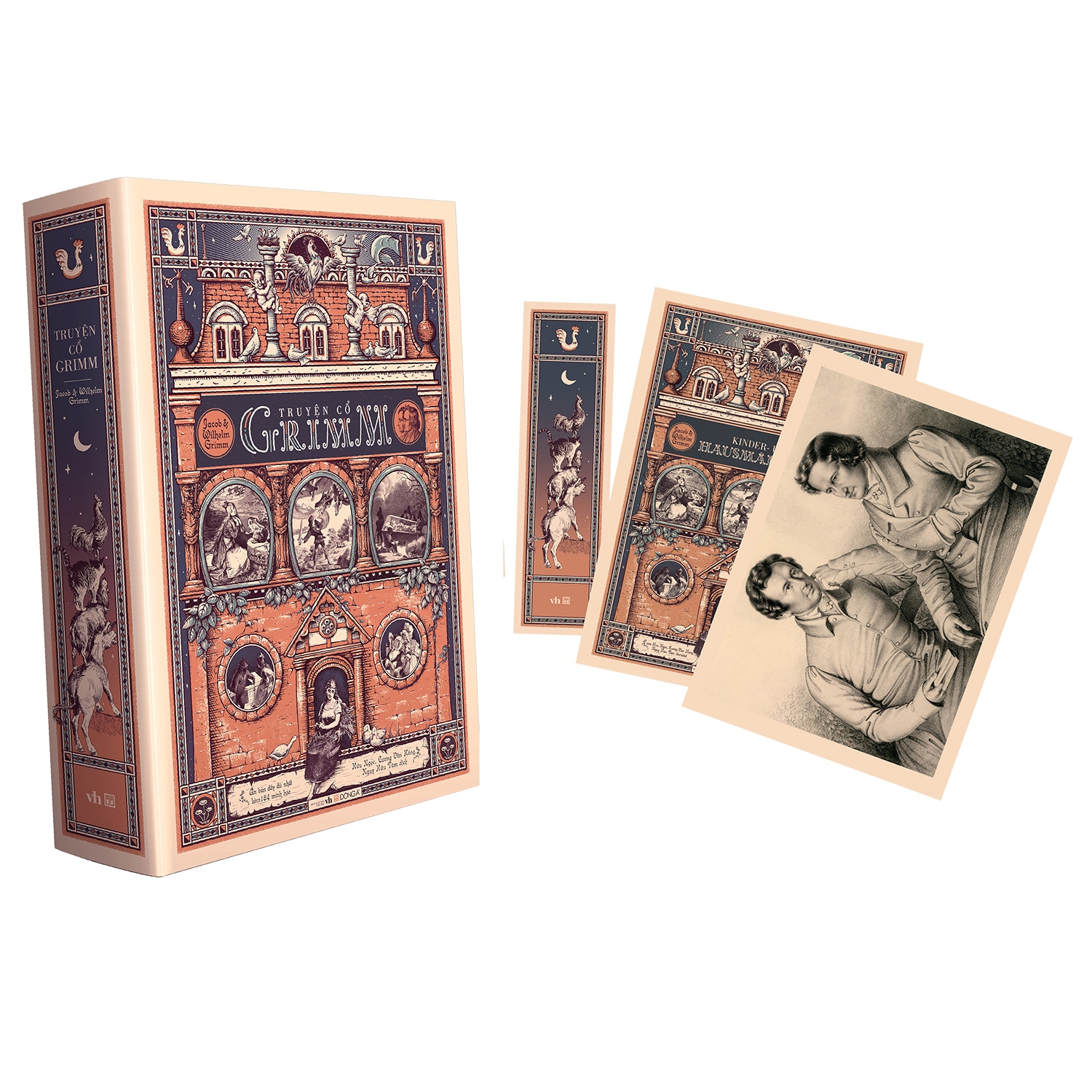 truyện cổ grimm - bản cao cấp - tặng kèm bookmark + 2 postcard - Ảnh 2