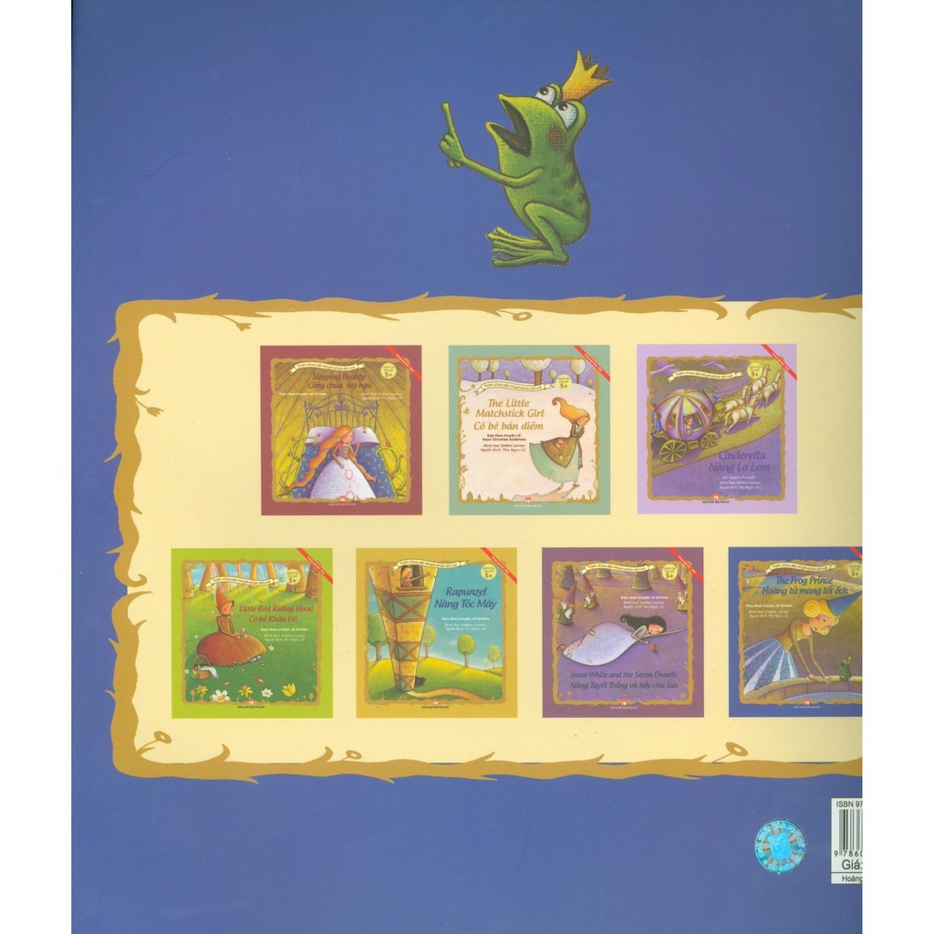 truyện cổ kinh điển thế giới với bản dịch mới - hoàng tử mang lốt ếch - the frog price - Ảnh 7
