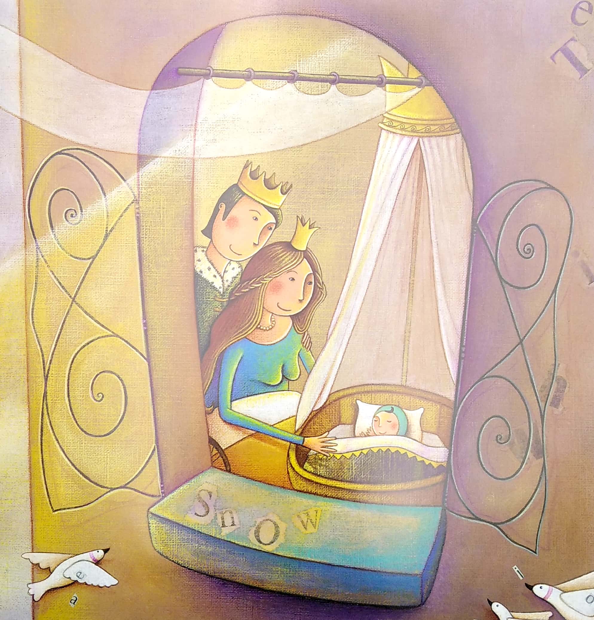 truyện cổ kinh điển thế giới với bản dịch mới - nàng tuyết trắng và bảy chú lùn - snow white and the seven dwarfs - Ảnh 4