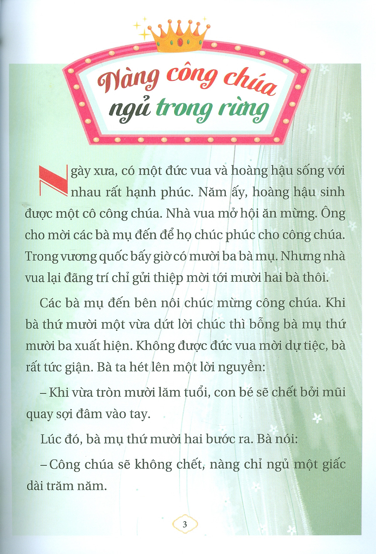 truyện cổ tích chọn lọc về hoàng tử, công chúa cho bé tập đọc - Ảnh 3