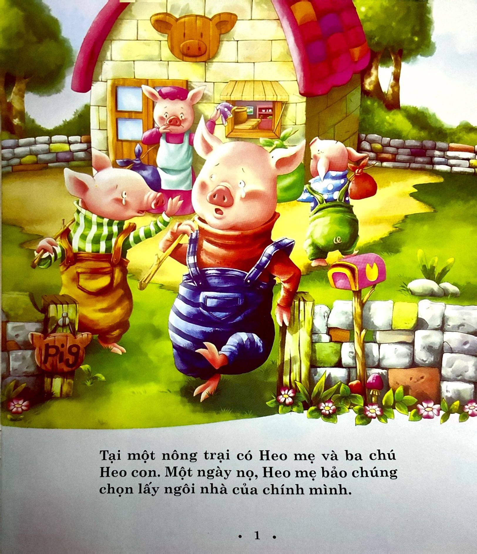 truyện cổ tích hay nhất thế giới - ba chú heo con - Ảnh 3