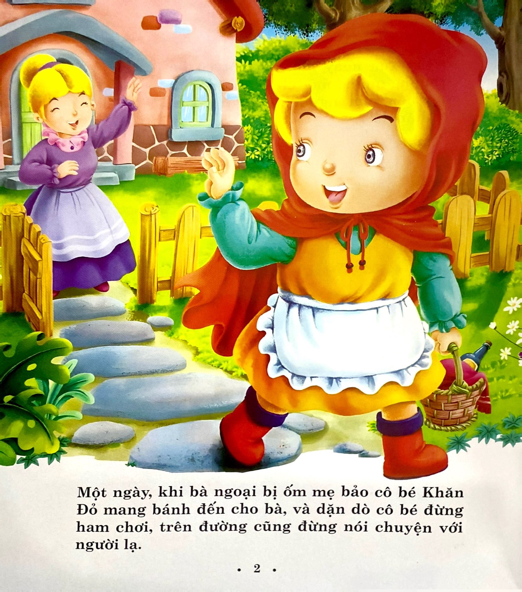 truyện cổ tích hay nhất thế giới - cô bé quàng khăn đỏ - Ảnh 4