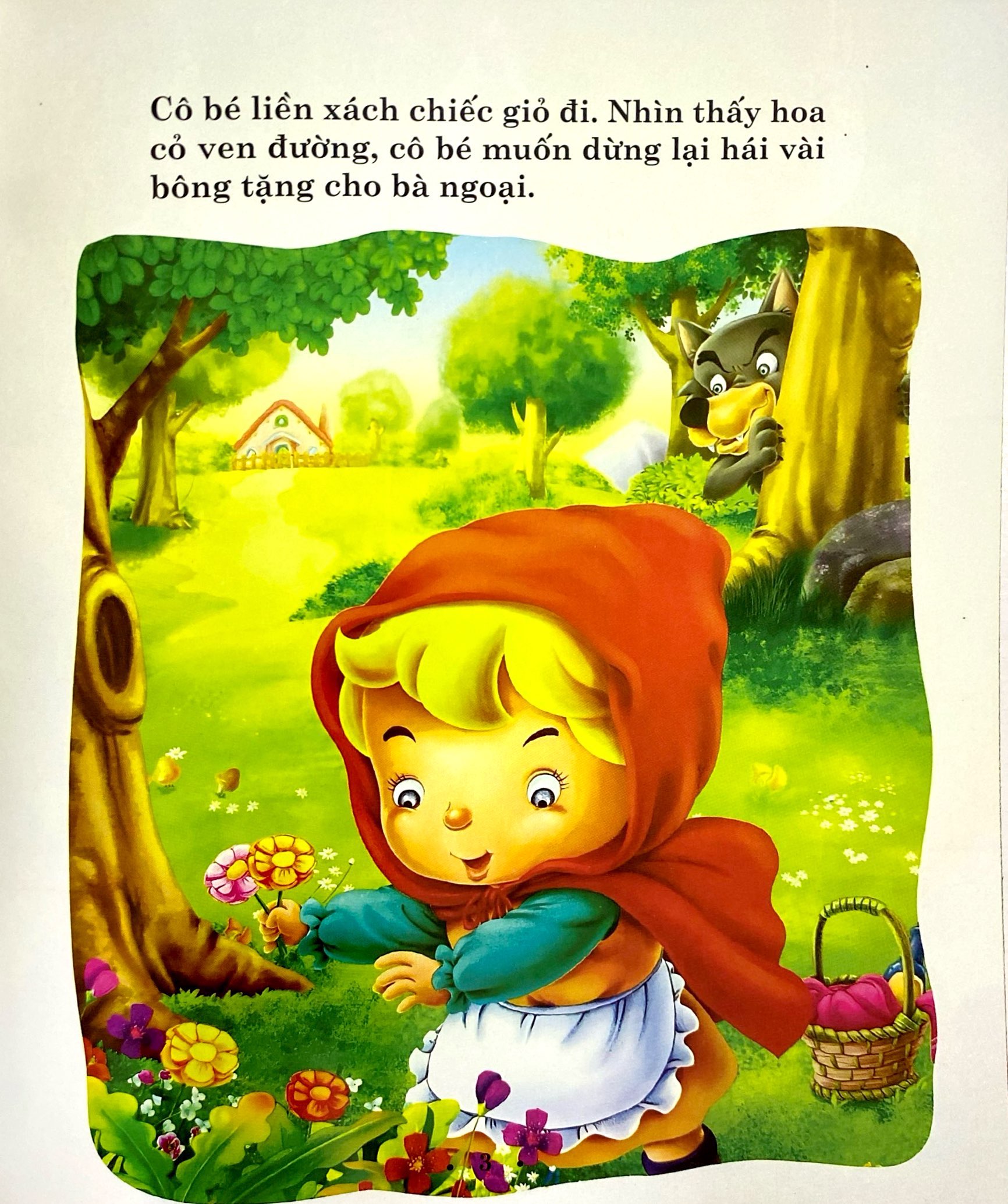 truyện cổ tích hay nhất thế giới - cô bé quàng khăn đỏ - Ảnh 5